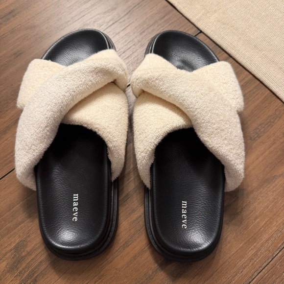 Maeve Terry Slide Sandals for Anthropologie, Size 9 - WORN ONCE - Picture 3 of 6